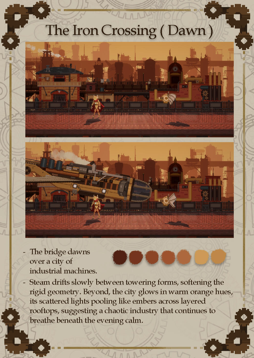 Iron Crossing Dawn