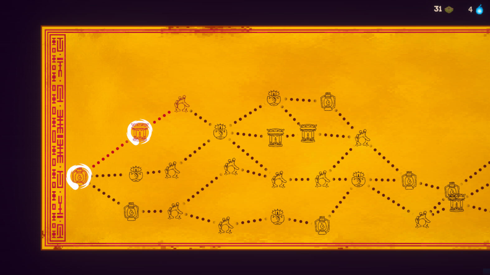Menu UI in-game